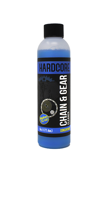Hardcore Chain & Gear Cleaner, 6 oz Concentrate Refill chain, gear, cleaner, degreaser, concentrate, refill, bike, bicycle, clean, soap, detergent, preparation