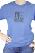 Hardcore T-Shirt, Blue & Gray - HCTBAG