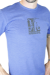 Hardcore T-Shirt, Blue & Gray - HCTBAG