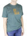 Hardcore T-Shirt, Green & Orange - HCTGAO