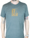 Hardcore T-Shirt, Green & Orange - HCTGAO