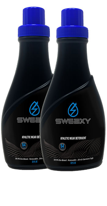 Sweaxy Laundry Detergent Set laundry, detergent, safe, workout clothes, odor remover, odor eliminator, exercise gear, sweat removal, clean,