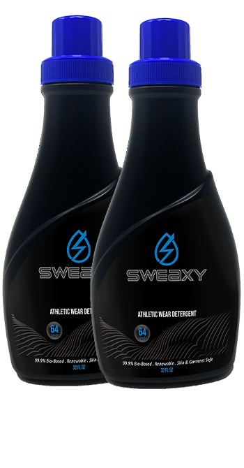 Sweaxy Laundry Detergent Set laundry, detergent, safe, workout clothes, odor remover, odor eliminator, exercise gear, sweat removal, clean,